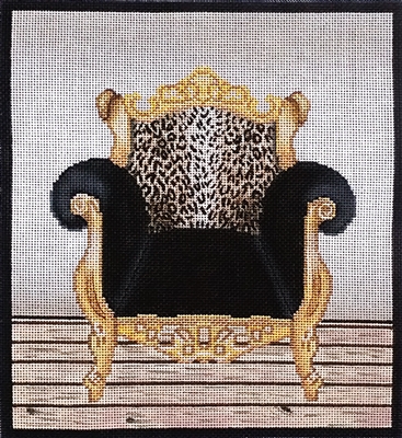 1072c Leopard Chair