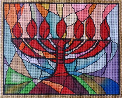 403f Menorah Tallis Bag