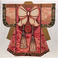 776 Pink Bow Kimono