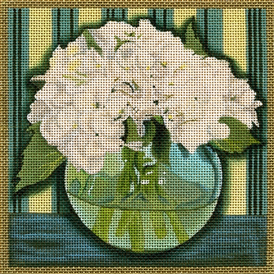 805j White Hydrangea