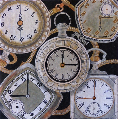 PW-1 Silver Pocketwatch Collage