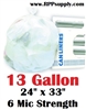 13 Gallon Garbage Bags Can Liners 13 GAL Trash Bags