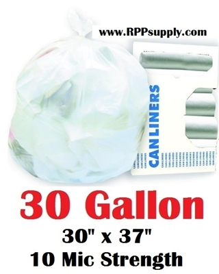 30 Gallon Garbage Bags Can Liners 30 GAL Trash Bags