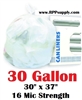 30 Gallon Garbage Bags Can Liners 30 GAL Trash Bags