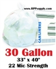 30 Gallon Garbage Bags Can Liners 30 GAL Trash Bags