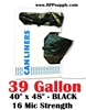 39 Gallon Garbage Bags Can Liners 39 GAL Trash Bags