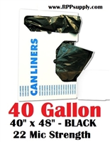 40 Gallon Garbage Bags Can Liners 40 GAL Trash Bags