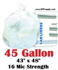 45 Gallon Garbage Bags Can Liners 45 GAL Trash Bags