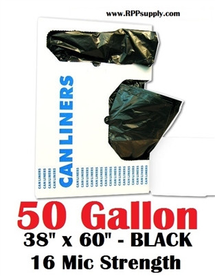 50 Gallon Garbage Bags Can Liners 50 GAL Trash Bags