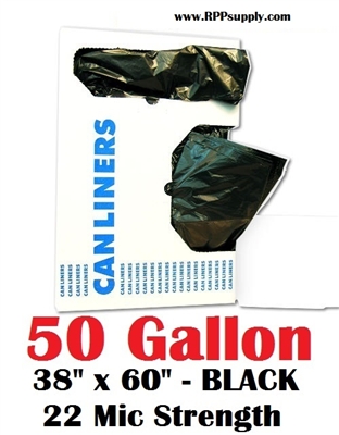 50 Gallon Garbage Bags Can Liners 50 GAL Trash Bags