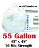 55 Gallon Garbage Bags Can Liners 55 GAL Trash Bags