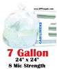 7 Gallon Garbage Bags Can Liners 7 GAL Trash Bags