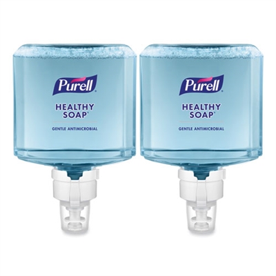 Gojo Model 7779-02 - GOJO Purell ES8 Healthy Soap 0.5% BAK Antimicrobial Foam Soap - Light Citrus Floral Scent - 2 x 1200ml Refill Cartridges