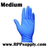 Disposable Blue Nitrile Powder Free Daycare Gloves 10 x 100ct MEDIUM