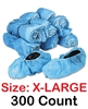 XL Realtor Open House & Estate Sale Extra Large Shoe Covers Booties w/ Anti-Skid Protection - 300 Count X-LARGE