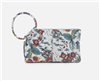 Women's HOBO Sable Clutch handbag in botanic printed leather.