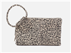 Women's HOBO Sable Clutch handbag in printed leather.