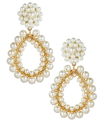 Lisi Lerch Margo Earrings Pearl