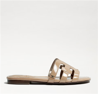 Sam  Edelman Almond Patent Leather Slide Sandal