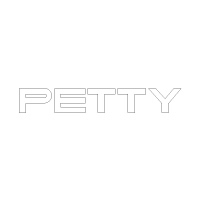 Petty Die Cut White Decal set