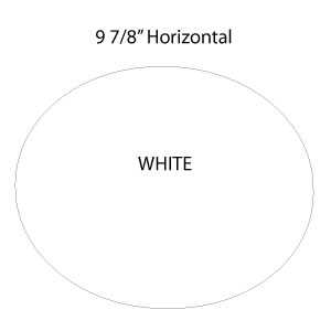 1974 to 1978 Honda Background Ovals White