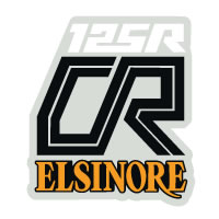 1979 Honda CR125R Elsinore side panel decals