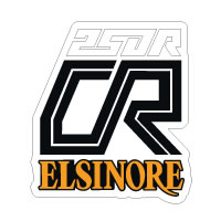 1979 Honda CR250R Elsinore side panel decal sticker set