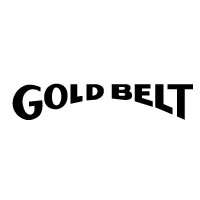 Gold Belt die cut Black decal sticker set