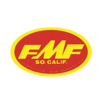 FMF Large Oval Red Yellow