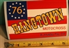 Hangtown Flag decal sticker