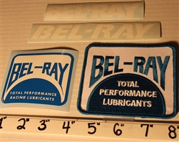 Bel-Ray decal sticker kit