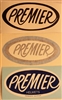 Premier Helmet decal sticker kit