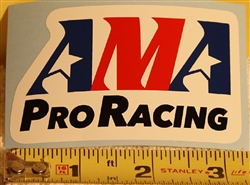 AMA PRO RACING - 1990's decal sticker