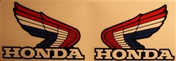 Honda RTL250S RTL 250S tank wing decal stickers