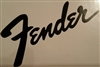 Fender die cut decal sticker