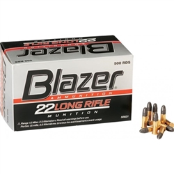 CCI Blazer 22LR 40GR Lead Round Nose - 500rd Brick