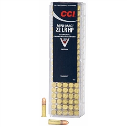 CCI 22LR Mini Mag 36gr HP 100rd Box