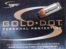 SPEER 380ACP HP GOLD DOT 90GR - 20rd box