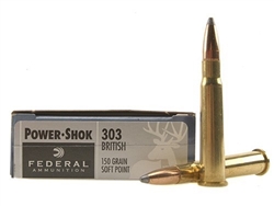 Federal Power-Shok 303 British 150gr SP 20/box