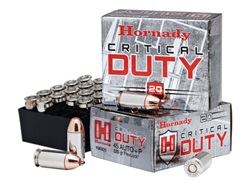 Hornady 45ACP CRITICAL DUTY 220gr - 20rd box