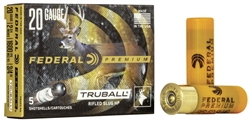 Federal 20 Gauge 3/4oz TruBall Rifled Slug