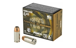 Federal 45ACP 230gr Punch JHP - 20rd Box