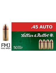 Sellier & Bellot 45ACP FMJ 230GR - 50rd box