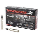 Winchester 243 Win 95gr Ballistic Silver Tip - 20rd box