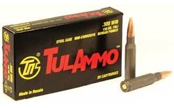 TULA 308WIN 150GR FMJ NonCorrosive - 308150