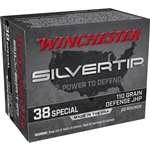 Winchester .38 SPL 110gr Silvertip - 20rd Box