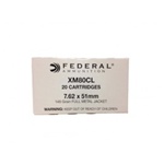 Federal 7.62x51 XM80CL FMJ 149gr -20rd box