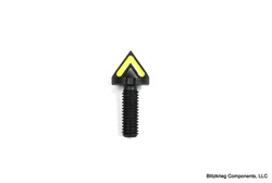 Blitzkrieg Components  AR-15 Chevron Front Sight Post (Luminescent Green Stripe) w/ Tool