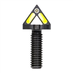 Blitzkrieg Components  AR-15 Chevron Front Sight Post (Luminescent Green/Tritium Dot) w/ Tool