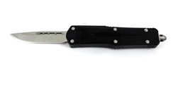 CobraTec OTF Auto Knife Small CNC FS-X Satin Drop Point Blade